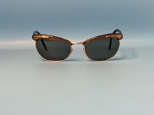 LUNETTES DE SOLEIL VINTAGE ANNÉES 50 RODENSTOCK TANJA GOLD FILL MADE IN GERMA...