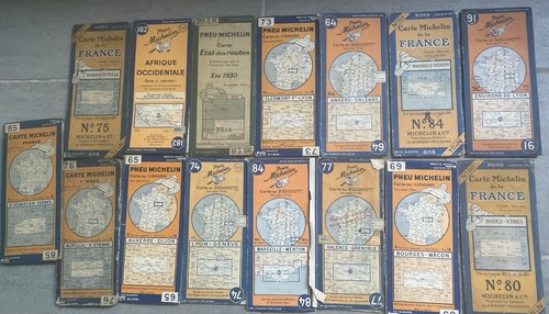 Lot anciennes cartes