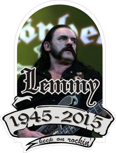 Sticker lemmy motörhead - sticker,