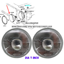 TOYOTA LAND CRUISER FJ40 FJ45 FJ55 FJ60 BJ40 FJ43 PAIRE DE PHARES 7 POUCES