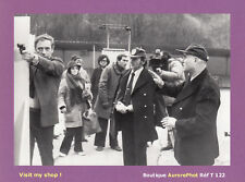 PHOTO DE PRESSE CINÉMA : YVES MONTAND, SCÈNE DE TOURNAGE POLICE PYTHON 357-T122