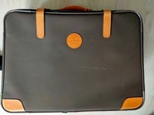 Grande Valise toile et cuir