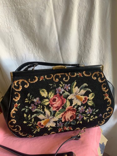 Sac tapisserie canevas 1950 - canevas,
