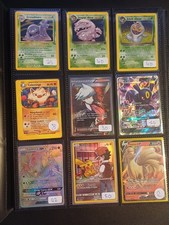 ⭐️Lot de cartes Pokémon - 18 Ultras dont set de base (80% de la valeur)⭐️