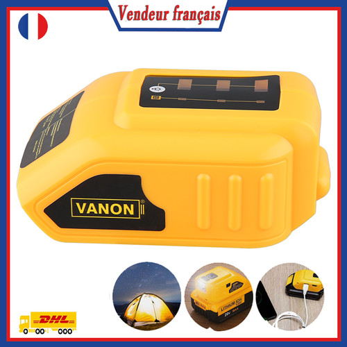 Pour dewalt usb chargeur - pour,