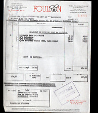 PARIS (XX°) USINE de CONFISERIES SUCRERIES / PATES de FRUITS "FOULLON" en 1963