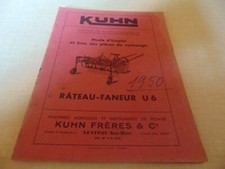 mode d emploi & pièces