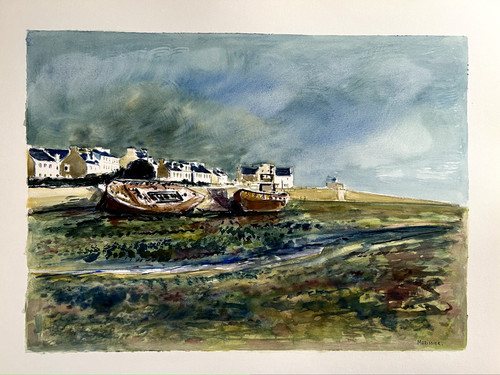 Aquarelle originale - originale, de