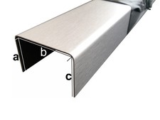 Acier Inox U Profil Épaisseur