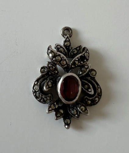 Pendentif argent améthyste - argent,