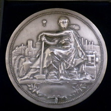 MEDAILLE BRONZE  argenté
