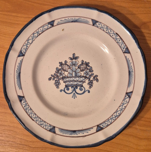 Ancienne assiette décorative
