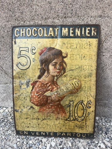 Ancienne tole lithographiée - ancienne,