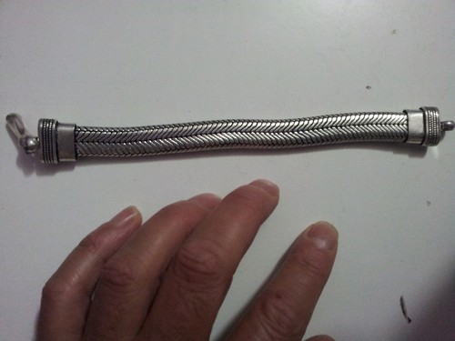 Bracelet bain argent indien - bracelet,