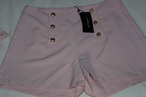 Short femme rose marque - rose,