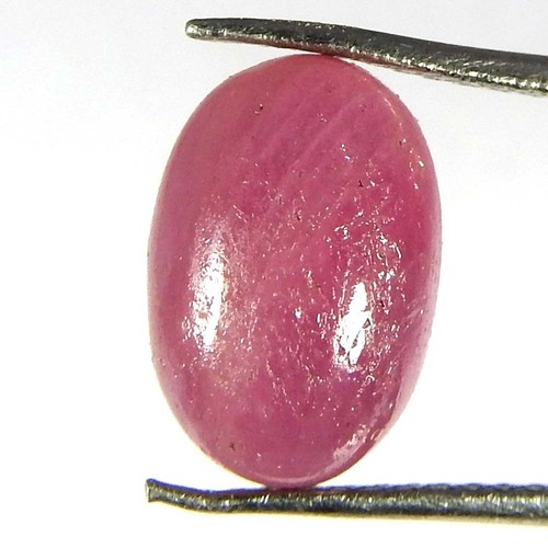 Bague cabochon ovale rubis