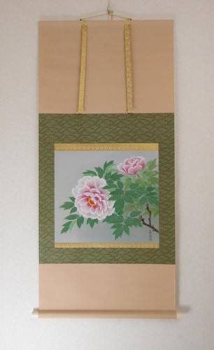 Peony japonais tenture murale - japonais,