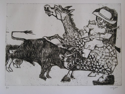 Lorjou bernard gravure - bernard,