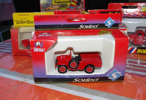 Solido pompier dodge - pompier, wc