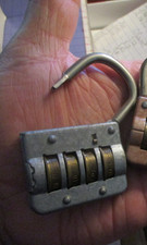 ancien Cadenas à Code FTH F.T.H COMBINAISON à TROUVER