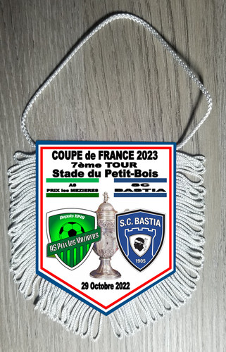 Fanion 7ème tour coupe - fanion,