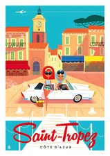 ST TROPEZ - PIN UP CABRIOLET -