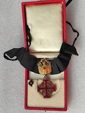 ITALIE VATICAN ORDRE DU SAINT SEPULCRE    medaille
