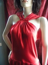 LANVIN COUTURE PARIS ROBE SOIE