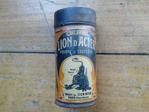 Ancienne boite lion d - ancienne, «