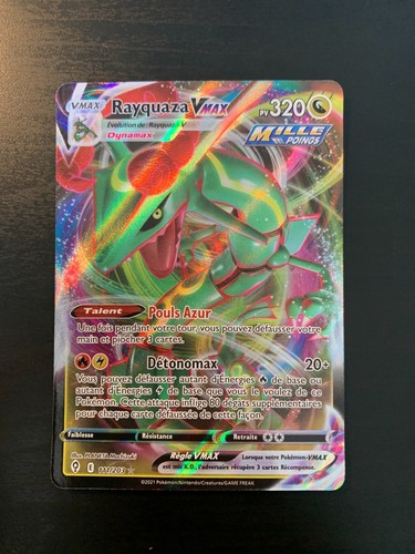 Carte pokémon rayquaza vmax - :,