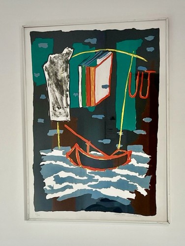 Lithographie originale couleur - lithographie,