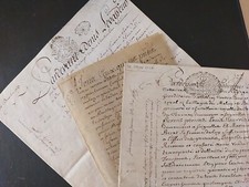 1715 à 1747 - lot de