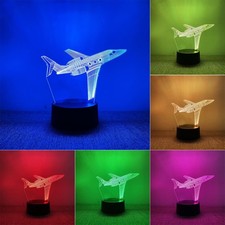 Lampe Avion, 7 Couleurs De