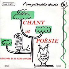 Chants et Poésies Pour Enfants de 5 à 10 ans  (3)  -  Radio Scolaire - 33t 17cm
