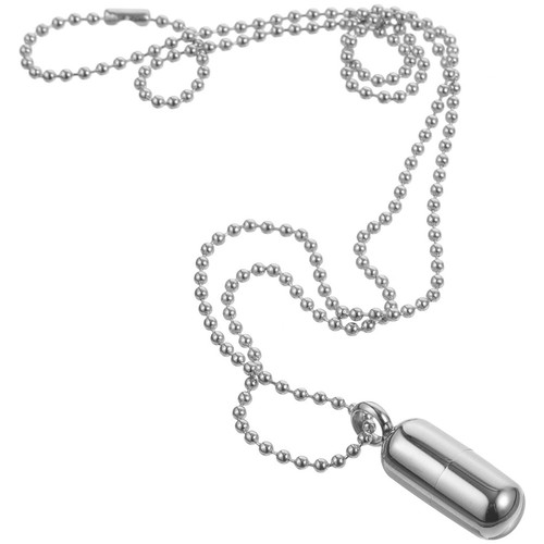 Collier pilule pendentif - pilule,