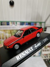 1/43e Renault Fuego 1981 Rouge Universal Hobbies
