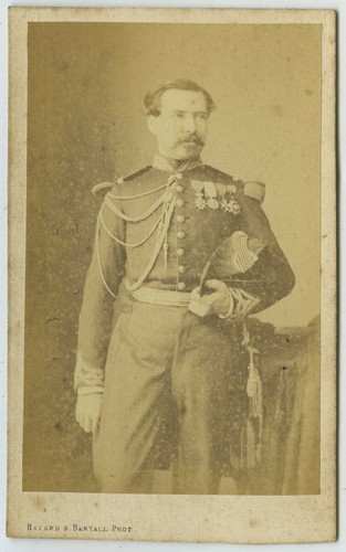 Cdv militaire 1860 - militaire, 1860-70