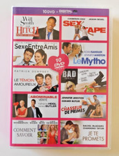 COFFRET ROMANTIQUE LOT 10 FILMS DVD Sex Tape JE TE PROMETS Sexe entre amis HITCH