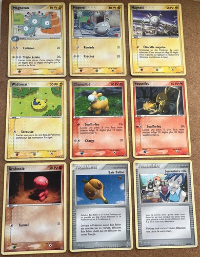Lot cartes pokémon série - 9,