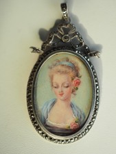 PENDENTIF ANCIEN XIX ARGENT