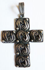 Pendentif croix  ARGENT massif