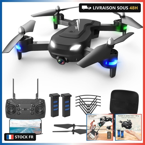 Drone avec caméra 1080p - caméra, hd