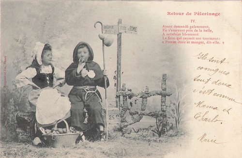 Bergeret retour pelerinage - bergeret,