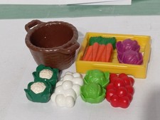 PLAYMOBIL LOT PANIER BOÎTE