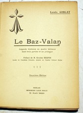 BRETAGNE/LE BAZ-VALAN/L.GIBLAT/ED A MORLAIX/1924/LEGENDE