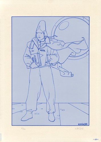 Moebius giraud sérigraphie - moebius,