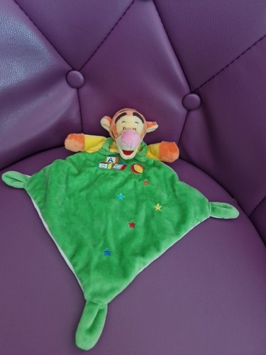 Doudou tigrou tigger vert - tigrou,