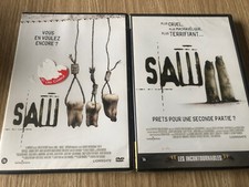 LOT 2 DVD SAW II 2 + SAW III 3 NEUF BLISTER NEW FRANÇAIS RARE