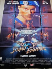 Street Fighter Affiche ORIGINALE Poster 120x160cm 47"63 1994 Van Damme