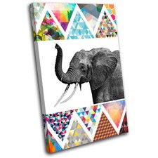 Elephant Geometric Africa